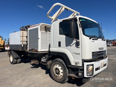 2021 Isuzu FVR300 4x2 w/ STG Global STG HDV4500 Vacuum Excavator Truck