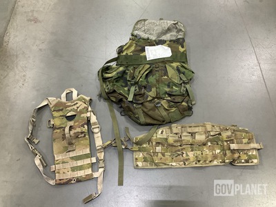 (25) Tactical Assault Panels, (42) Hydration System Carriers & Assorted Items