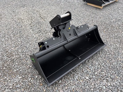 2026 Haener HHG3140-MS03-2A 1400 mm Q/C Hydraulic Tilting Cazo para excavadora (Unused)