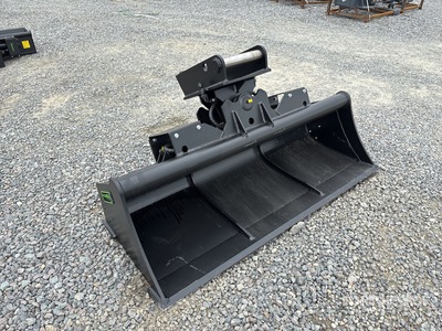 2026 Haener HHG5180-MS08A 1800 mm Q/C Hydraulic Tilting Cazo para excavadora (Unused)