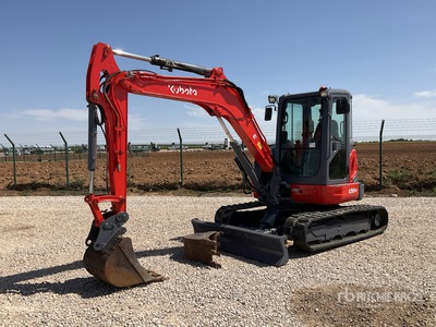 2017 Kubota U55-4 Mini Excavadora