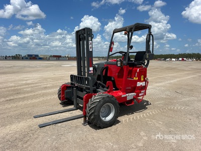 2012 Moffett M55 5500 lb 3x3 Truck Mounted Forklift