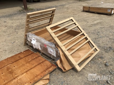 (2) Metal Racks