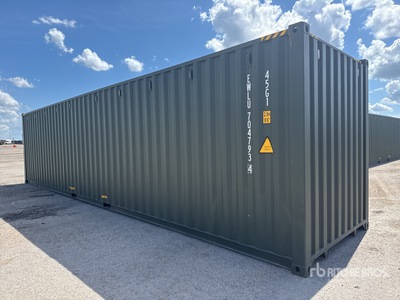 40 ft High Cube Storage Container (Unused)