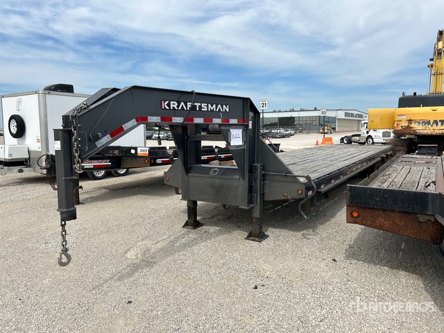 2023 Kraftsman G4 45 ft T/A Gooseneck Equipment Trailer