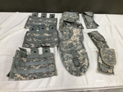 (148) M4 Two Mag Pouches, (41) Entrenching Tool Carriers & Assorted Items
