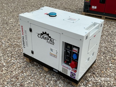 2025 Compal VG-R110 11 kVA Portable Generator Set (Unused)