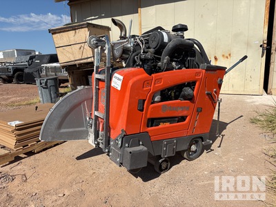 Husqvarna FS 5000D W/ Qty of 9 Spare Blades Walk-Behind Saw