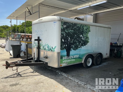 2018 Express 14 ft T/A Enclosed Trailer