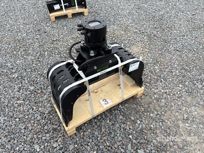 2026 Haener HG100S+ Rotator GR30 Rotating Excavator Grapple (Unused)