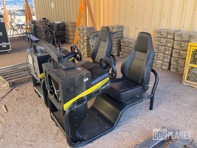 (2) Virtual Driver Interactive Driving Simulators