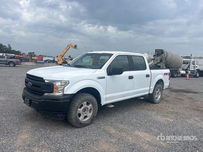 2018 Ford F-150 XL 4x4 Crew Cab Pickup