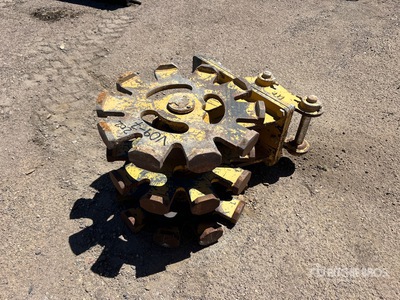 Rockland 24 in Excavator Compaction Wheel - Fits Cat 307