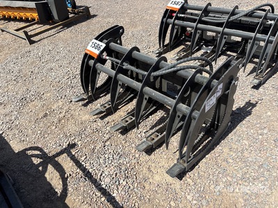 2026 GIYI GY-MCLG60 42 in Log Mini Skid Steer Grapple