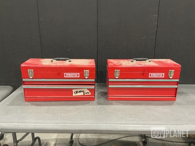(8) Proto Tool Boxes