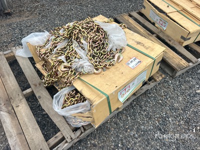 Quantity of 2025 STARVOX SV-G80 9200 Lb 3/8 In. Chains & Binders (Unused)