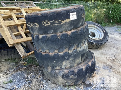 Quantity of (8) Tires w/Wheels
