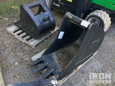 Quantity of (2) Tag 24 in Digging Excavator Buckets (Unused)