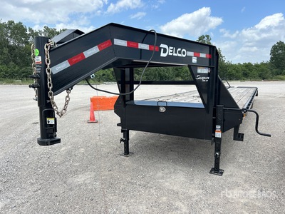 2026 Delco 40 ft T/A Gooseneck Equipment Trailer