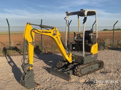 2015 Wacker Neuson EZ17 E13-01 Mini Excavator