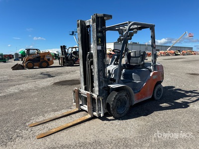 2019 Toyota 8FGU25 4500 lb Forklift
