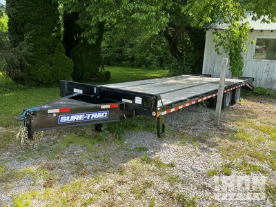 2023 Novae ST102205LPD02A-B-259 25 ft T/A Equipment Trailer