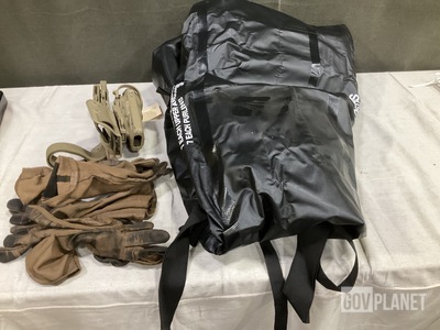 (6) Pairs of Flyer's Gloves, (2) Frame Transport Covers & Assorted Items