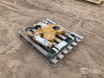 (1) Cylinder Assembly, (1) Timing Gear Cover & (10) Metal Fence Posts