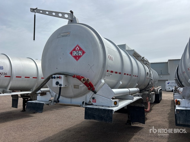 2012 Dragon 10500 gal Tri/A Tanker Trailer