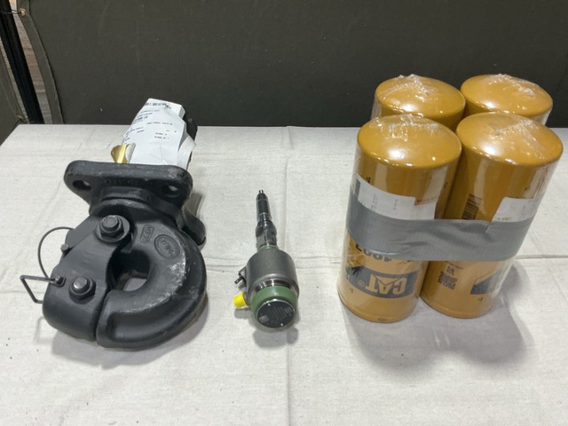 (1) Fuel Injection Nozzle, (14) Fluid Filter Elements & Assorted Items
