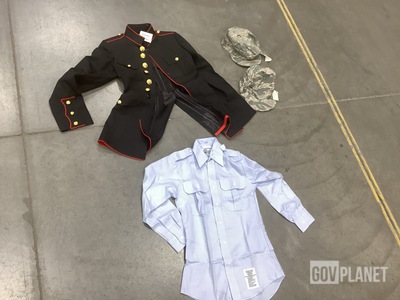 (11) Men’s Coats, (122) Men’s Shirts, (176) Camouflage Caps & Assorted Items