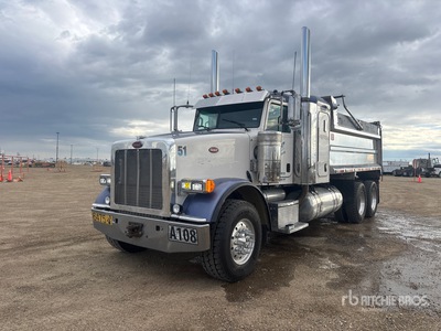 2009 Peterbilt 367 6x4 Sleeper T/A Dump Truck