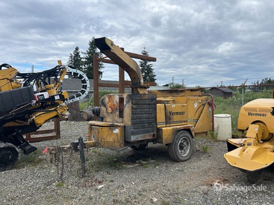2004 Vermeer BC1800XL Tow-Behind Wood Chipper (Inoperable)