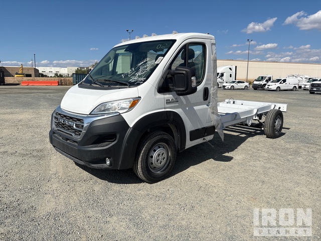 2023 Ram 3500 Promaster Cutaway 4x2 Cab and Chassis (Unused)