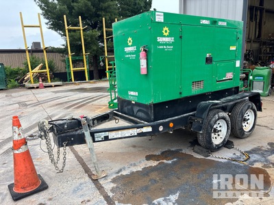 2016 MQ Power DCA45SSIU4FSG 36 kW Mobile Generatore