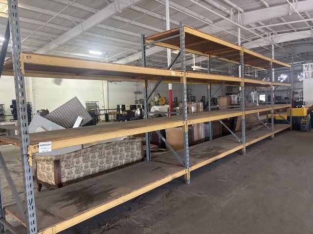 Quantity of Warehouse Shelving