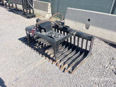 75 in Rock Skid Steer Grapple
