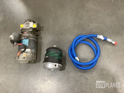 (1) Cleaning Centrifuge, (33) Hose Assemblies, (1) Pump & Assorted Items