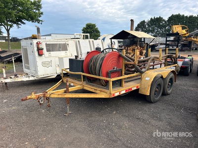 Custom Built T/A Pipe Washer Rimorchio pulizia fognature e pozzetti di raccolta