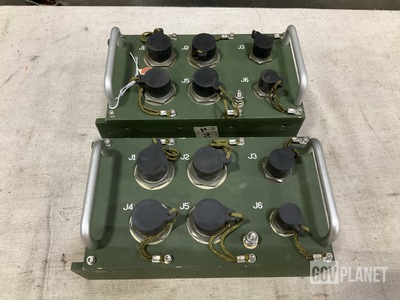 (9) Raytheon 6137658-102 4 Serial Port Microrouters