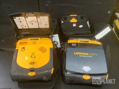 (10) Physio-Control LifePak CR2 Plus Defibrillators