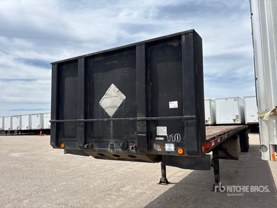 2003 Clark 45 ft T/A Flatbed Trailer