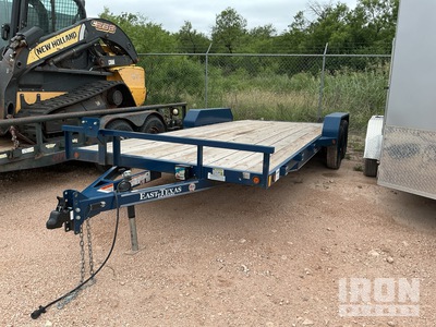 2025 East Texas 20 ft Equipment Trailer