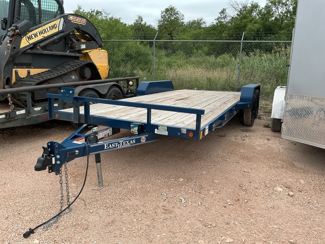 2025 East Texas 20 ft Equipment Trailer