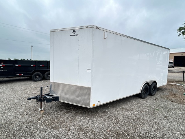 2024 Stallion 20 ft Enclosed Trailer