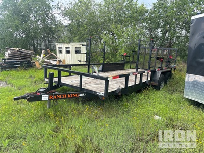 2022 Ranch King 20 ft T/A Utility Trailer