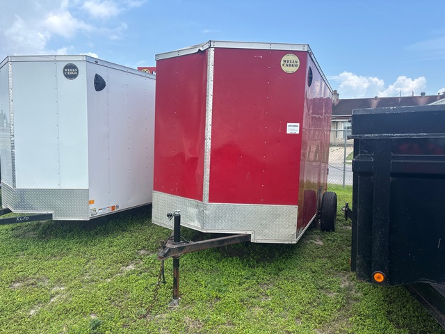 2024 Wells Cargo 10 ft S/A Enclosed Trailer