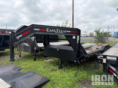 2023 East Texas 26 ft T/A Gooseneck Tilt Deck Trailer
