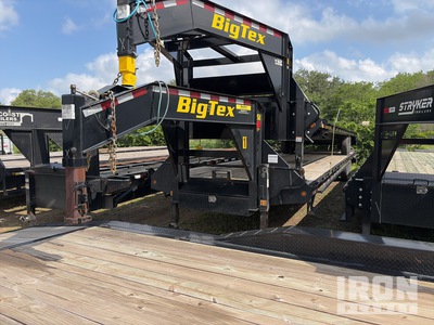 2023 Big Tex 22GN-35BK+5MR 40 ft  T/A Gooseneck Flatbed Trailer