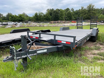 2024 Covered Wagon 7 x 24 24 ft T/A Equipment Trailer